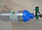 EU Certificate Alloy 6061 3L Portable Scuba Diving Oxygen Tank / Small Scuba Tank