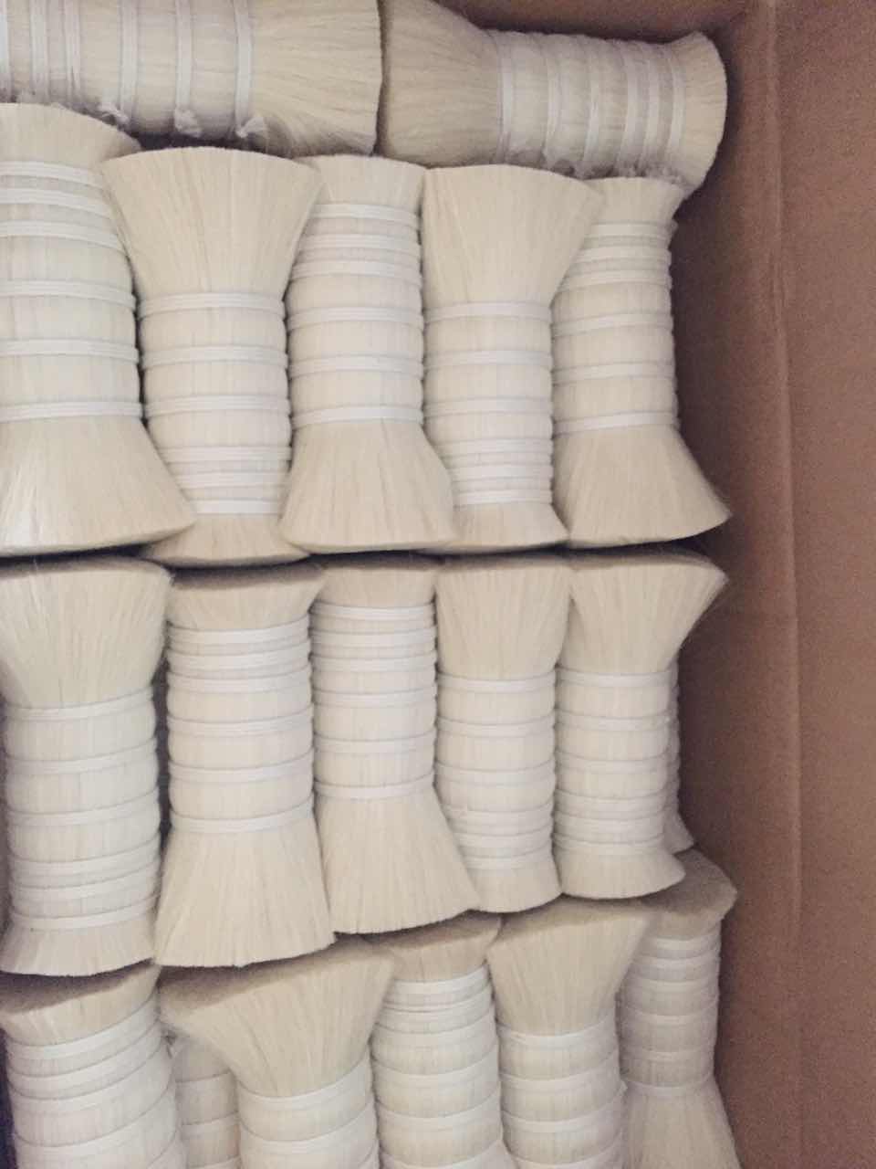 white goat hair 121mm for cosmetic brush