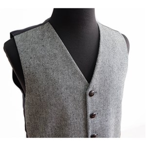 Textured Woolen Waistcoat