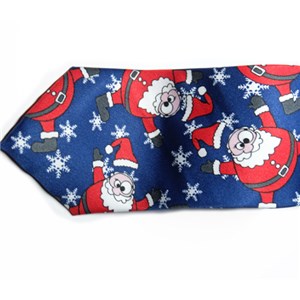 100% Polyester Printing Christmas Neckties