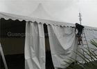 White cover 100 + people pagoda party tent with aluminum alloy for wedding event