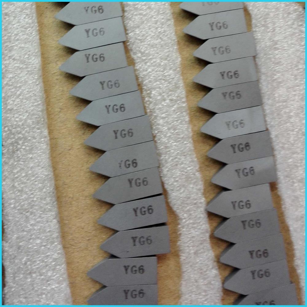 cheap YG6 C125 carbide brazing tips 