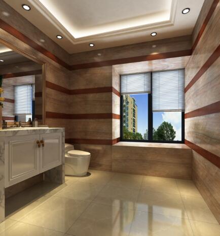 Bathroom decoration panel