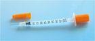 Luer Lock Disposable Medical Device Disposable Insulin Syringe with Needle