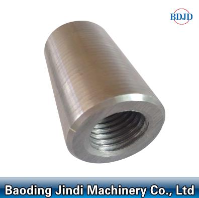 construction material threaded rebar coupler steel splicing rebar coupler