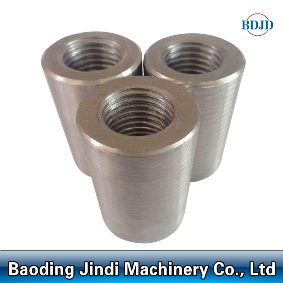 threaded screw rebar coupler hot sale steel mechanical splicing in constructon