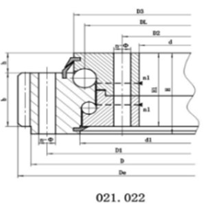 Double Row Ball Slewing Bearing