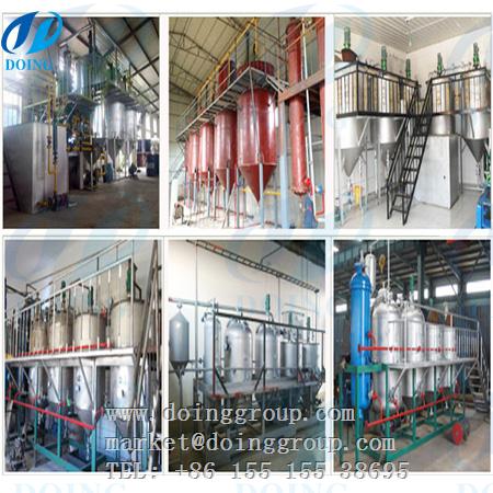 small scale cooking oil refinery machine