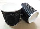 Insulated Take Out Disposable Paper Cup Double / Single Wall Custom Printing