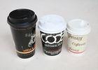 Insulated Double Wall Paper Cups Disposable Drinking Cups For Wedding / Party / Meeting