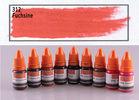 Creamy Bright Permanent Makeup Ink , Fuchsine Organic Modern Lip Tattoo Ink