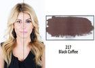 Safety Permanent Makeup Ink , Black Coffee Eyebrow Pigment Ink