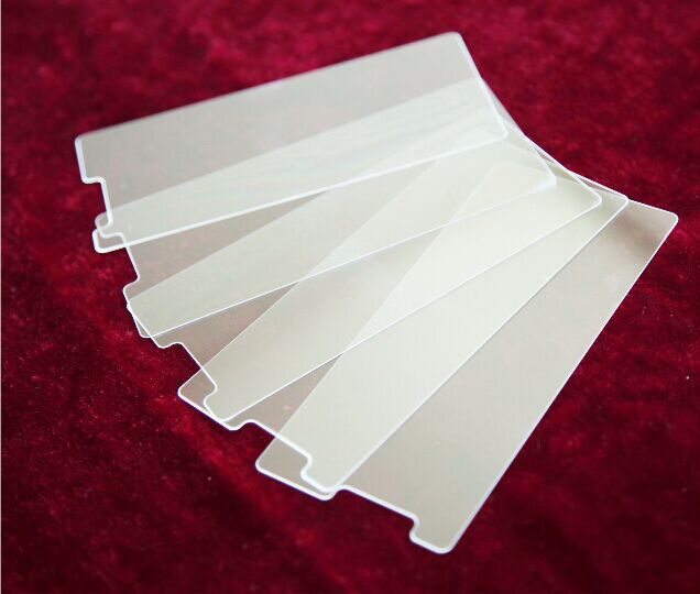 polished sapphire mobile phone screen protective film