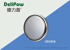 Alkaline CR1616 3V Lithium Button Cell Battery For Electronics Toys
