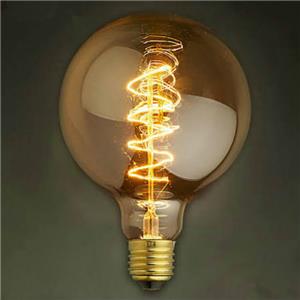 Globe Vintage Edison Bulb Gloden Color 60W