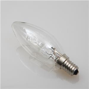 Candle 18w 28w 42w Halogen Bulb E14 Clear