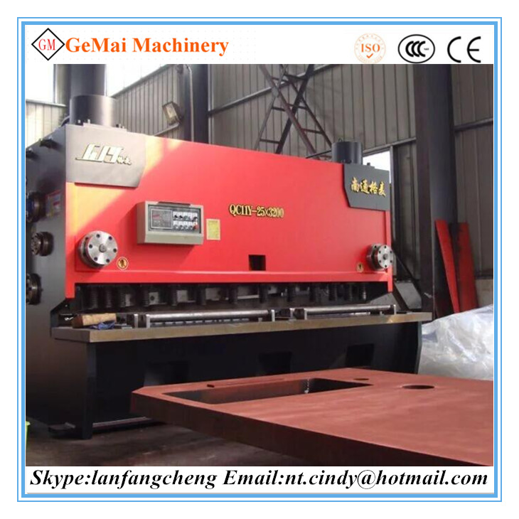 QC11Y 25 3200 Guillotine Hydraulic Shearing Machine