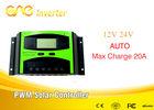 CE FCC Certification Pwm Solar Controller 20A 12V/24V ONE Controller Hi Tech