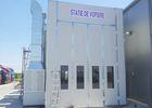 LED Light Big Bus / Truck Spray Booth , Side Draft Spray Booth Energy Saving