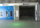 Full Grilles Inner Ramp Paint Spray Booth Oven , Down Draft Paint Booth Equipment