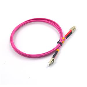 LC/UPC-LC/UPC Multimode OM4 Duplex Fiber Optic Patch Cord