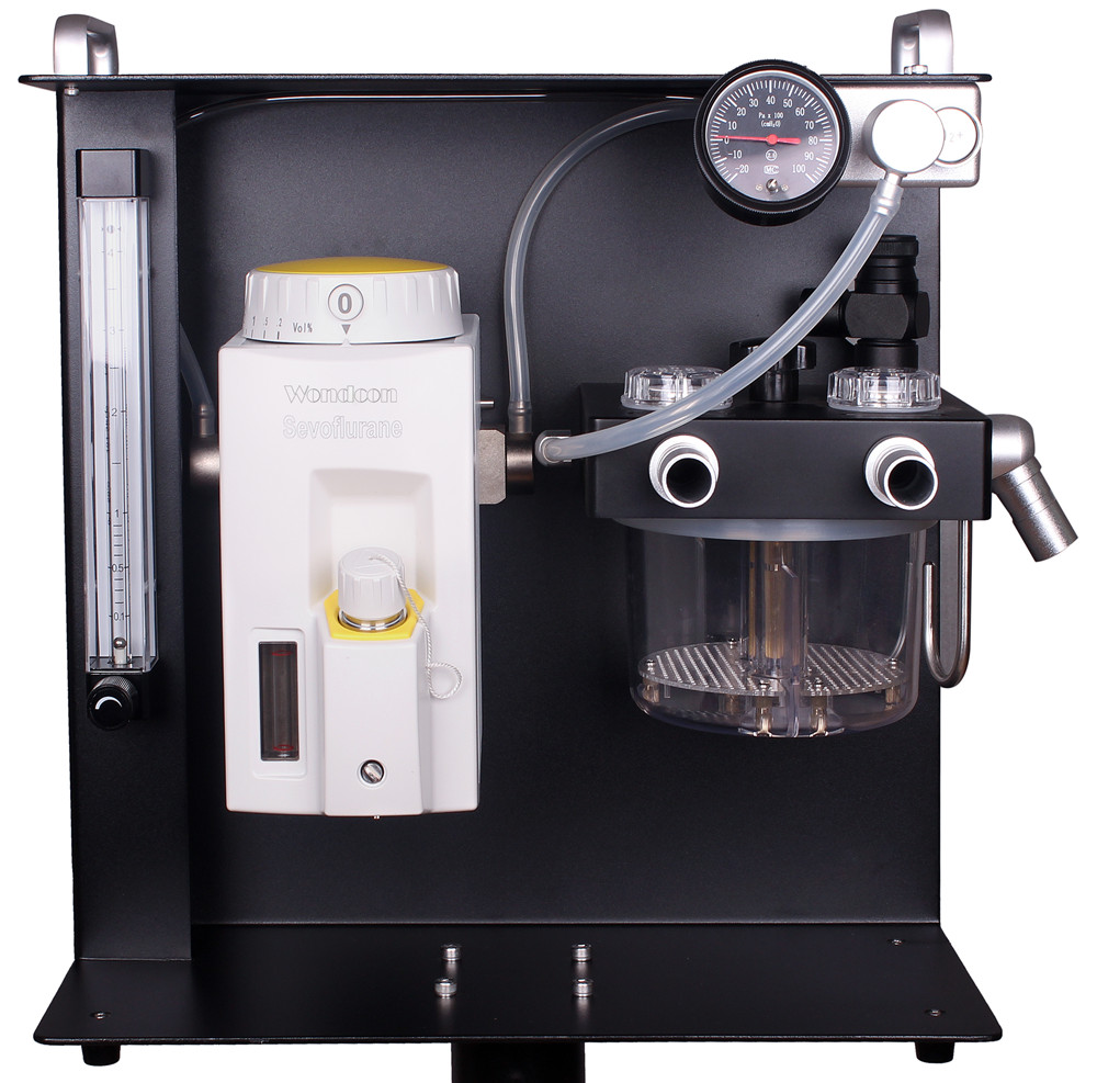 small animal anesthesia machine with breathing bag 