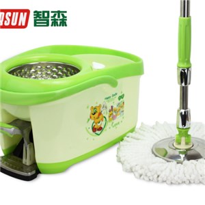 Green Foot Hand Pressure Rotating Mop