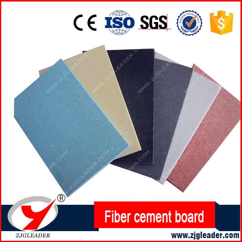 Colorful fiber cement board
