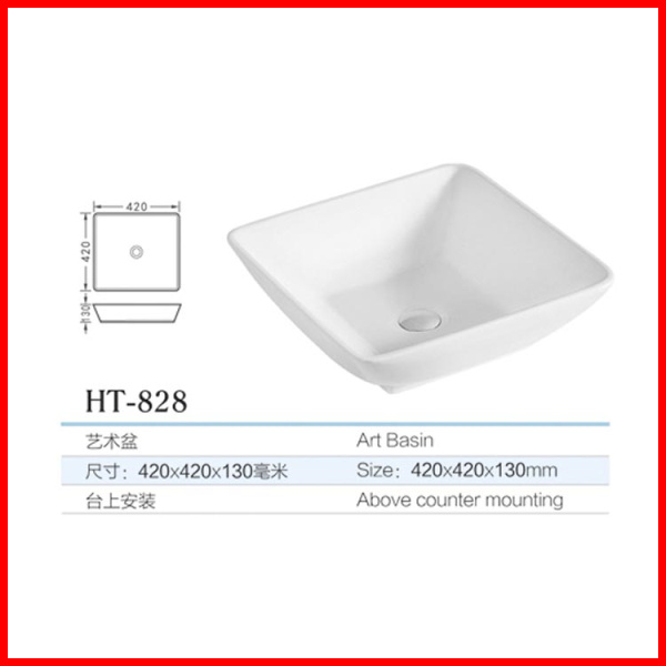 chaozhou porcelain factory ceramic wash basin low price stone sink