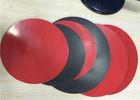 1.8mm Thick 3003 Aluminum Circle Sheet Red Teflone Coating 250mm Corrosion Resistance