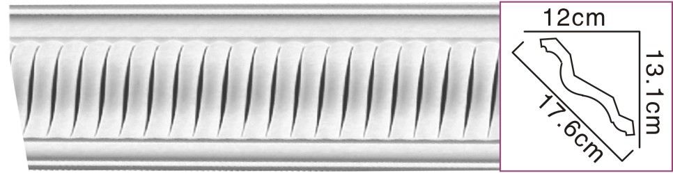 Pu Carve Cornice
