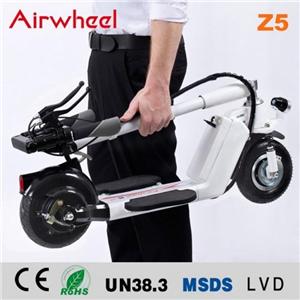 2016 New Arrival 8 Inch Airwheel Z5 Light Weight Folding 2 Wheel Electric Scooter