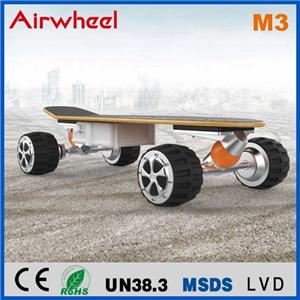 2016 Hot Sale Airwheel M3 Motorized Four 4 Wheels Electric Skateboard Scooter Hoverboard With Remote Control With CE For Wholesale