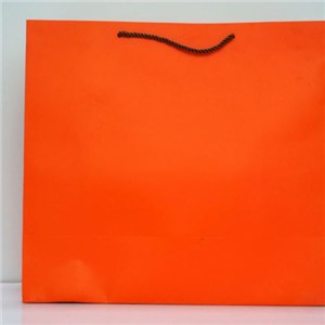 Large Sales Of White Cardboard Orange Comes With Handles Can Be Designed To Gift Bags Shopping Bags