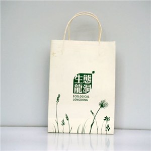 Wholesale Sales Of Handbags With White Kraft Paper Bag Custom Gift LOGO