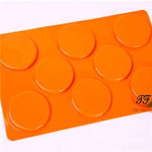 Eco-friendly 8 Cavities Shapes Pan Silicone Samll Baking Mold