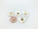 Unique 3D Design MOP Natural Shell Jewelry Flower Pendant Necklace With Ce Certificate