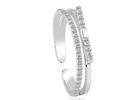 Bowknot Pandora Sterling Silver Rings Women Jewelry Diamond Stackable Ring