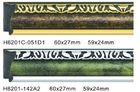Renewable Decorative PS Frame Moulding Non - Toxic With Oil Painting