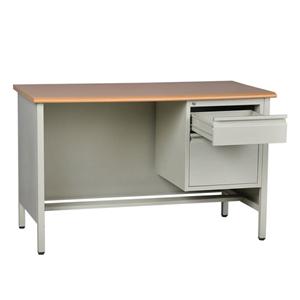 MDF Top 2 Drawer Steel Office Table