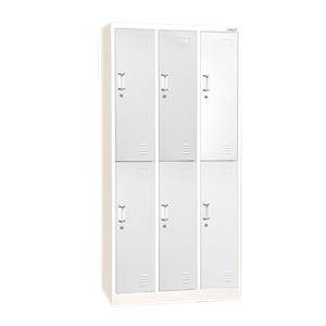 Colorful 6 Doors Air Vent Steel Locker For School