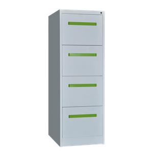 Modern Four Drawers Stainless Steel Vertical Filing Cabinet