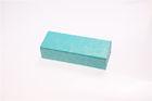 Blue / Purple Designer Folding Glasses Case , Buttons Magnetic Glasses Case