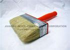 OEM / ODM Ceiling Wall Paint Brush , Synthetic Bristle Brush With Plastic Handle