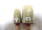 6 Inch / 2 Inch Paint Brush With Round Head , Wooden Handle Paint Brush