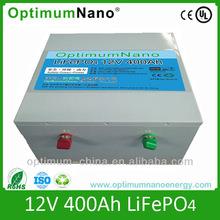 12V 400Ah LiFePO4 Solar Battery