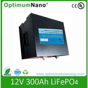 12V 300Ah LiFePO4 Battery Energy Backup