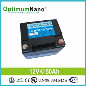 12V50ah LiFePo4 Battery Packs For UPS
