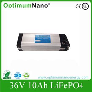 36V10Ah E-bike LiFePO4 Battery