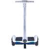 Durable Road White Mini Electric Scooter With Handle 8 Inch Huge Tyre